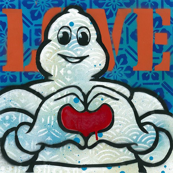 LOVE BIBENDUM BLUE