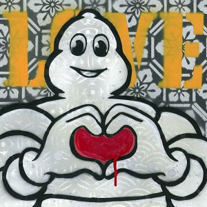 LOVE BIBENDUM SILVER