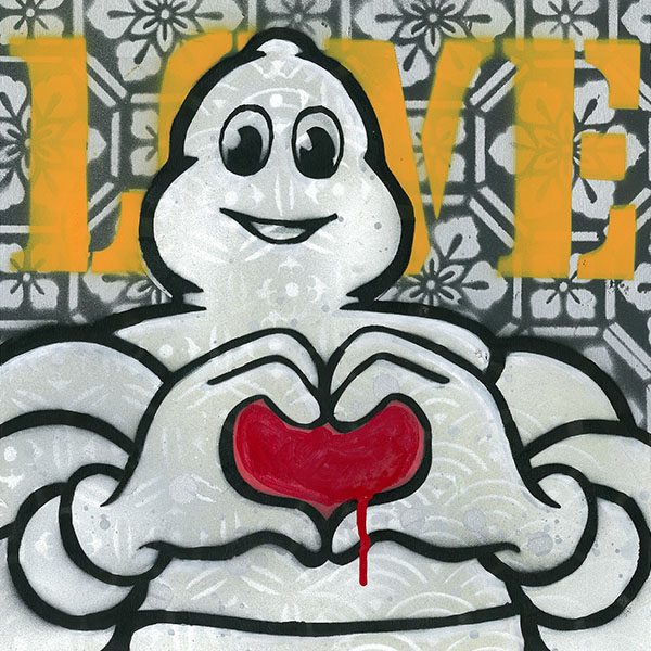 LOVE BIBENDUM SILVER
