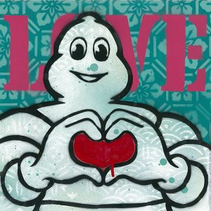 LOVE BIBENDUM TURQUOISE