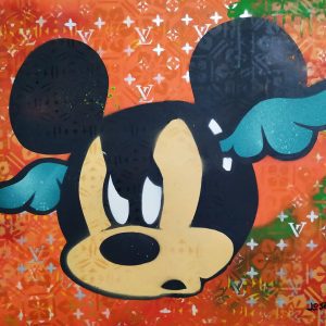 MICKEY D*FACE ORANGE