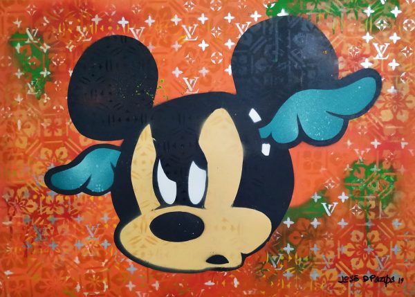 MICKEY D*FACE ORANGE