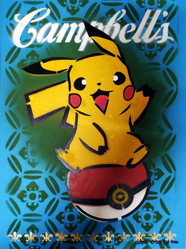 PIKACHU CAMPBELL´S GREEN