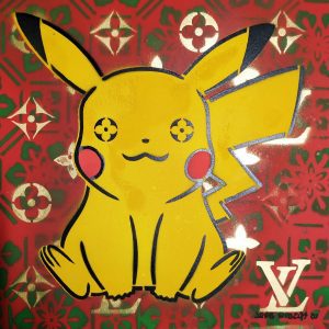 PIKACHU VUITTON RED