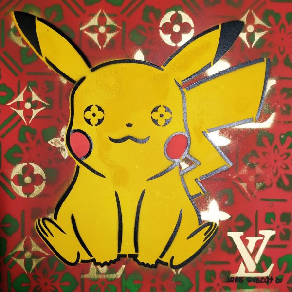 PIKACHU VUITTON RED