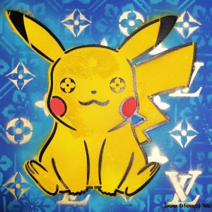 PIKACHU VUITTON BLUE