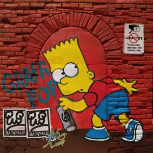 Urban Street Bart Simpson