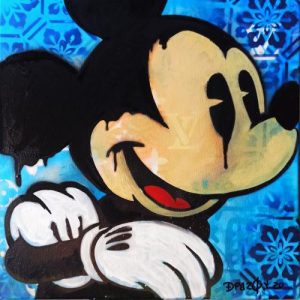 Happy Mickey Blue