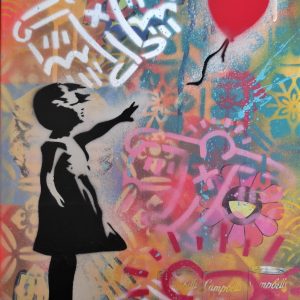 Girl with balloon V.2