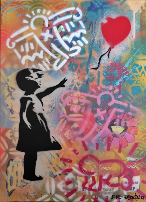 Girl with balloon V.2