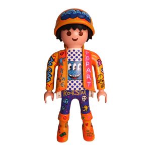 PLAYMOBIL ROCKSTAR ORANGE